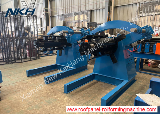 Full Automatic Ridge Cap Roll Forming Machine With Notching CE Certificated