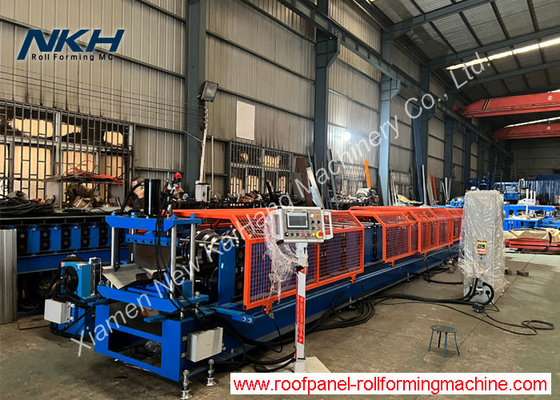 Full Automatic Ridge Cap Roll Forming Machine with Notching CE certificated