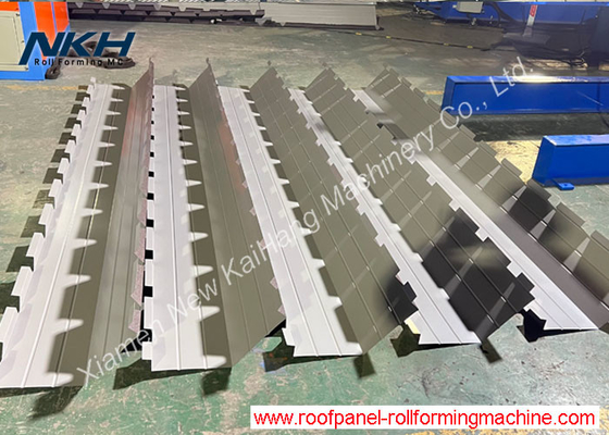 Full Automatic Ridge Cap Roll Forming Machine with Notching CE certificated
