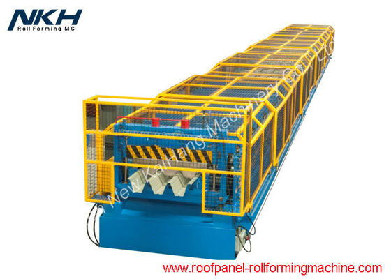 High Rib Floor Deck Roll Forming Machine For Galvanized Sheets CSA Approved