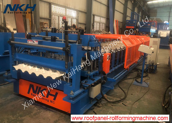 شراء Tile roll forming machine, step tile, metal tile, roofing tile, semi-round online manufacture