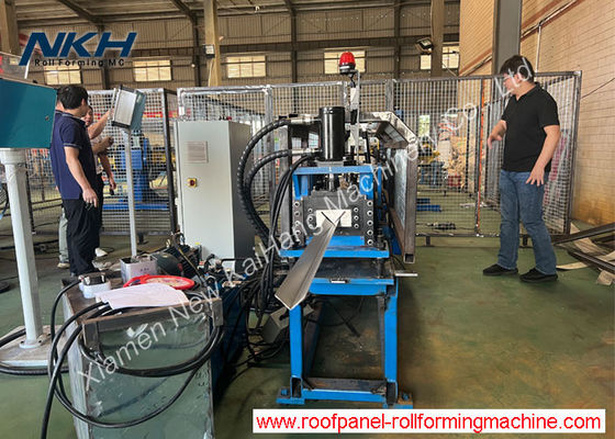 شراء L50 المعدنية ستود ترس قناة رول تشكيل آلة ل L زاوية الضوء المنزل الأخضر online manufacture