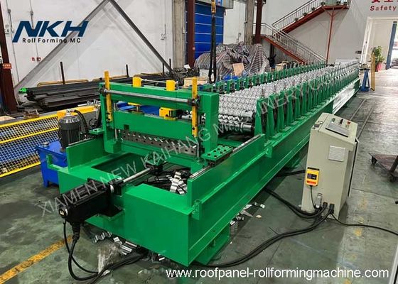 شراء 50mpm عالية السرعة المموجة ورقة لفة تشكيل آلة مع التحكم في PLC online manufacture