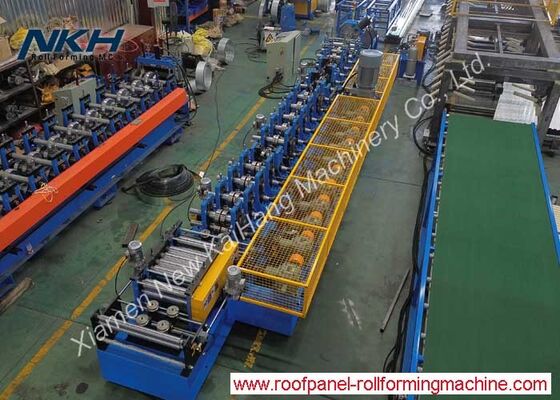 شراء سرعة عالية 40mpm C76-200 آلة تشكيل لفة البورلين مع المكعبات المزدوجة online manufacture