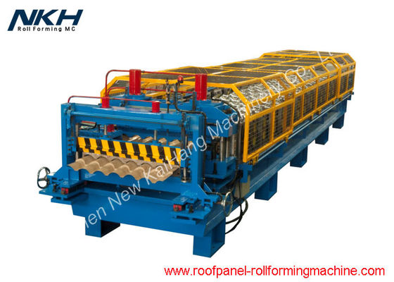 شراء آلة صنع بلاط السقف ذات الشكل شبه المستدير مع نظام التحكم PLC online manufacture