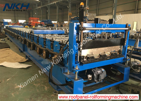 شراء الطابق التزيين الصلب الشخصي لفة تشكيل آلة سهلة التشغيل مع مكدس السيارات online manufacture