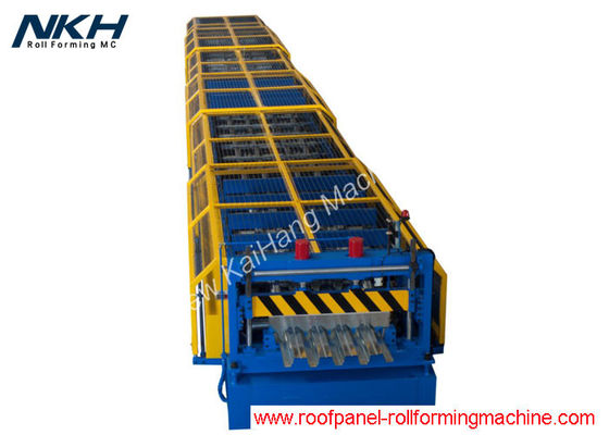 شراء 750MM غطاء عرض الطابق الطابق لفة تشكيل آلة للهندسة المعمارية online manufacture