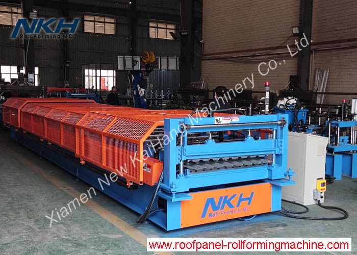 20-25m/min High Speed Roof Panel Forming Machine