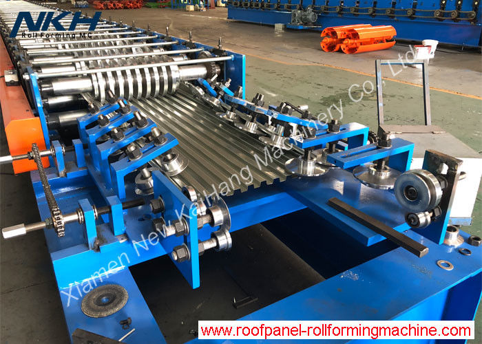 7.5 Kw Sandwich Panel Roll Forming Machine Roofing Roll Former For Continuous PU Line