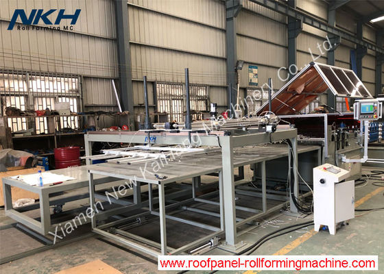 الصفائح المعدنية المعدات المساعدة 0.4-1.0mm آلة حز لفائف الصلب